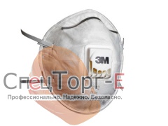 Респиратор 3М 8112 с клапаном выдоха FFP1 - фото